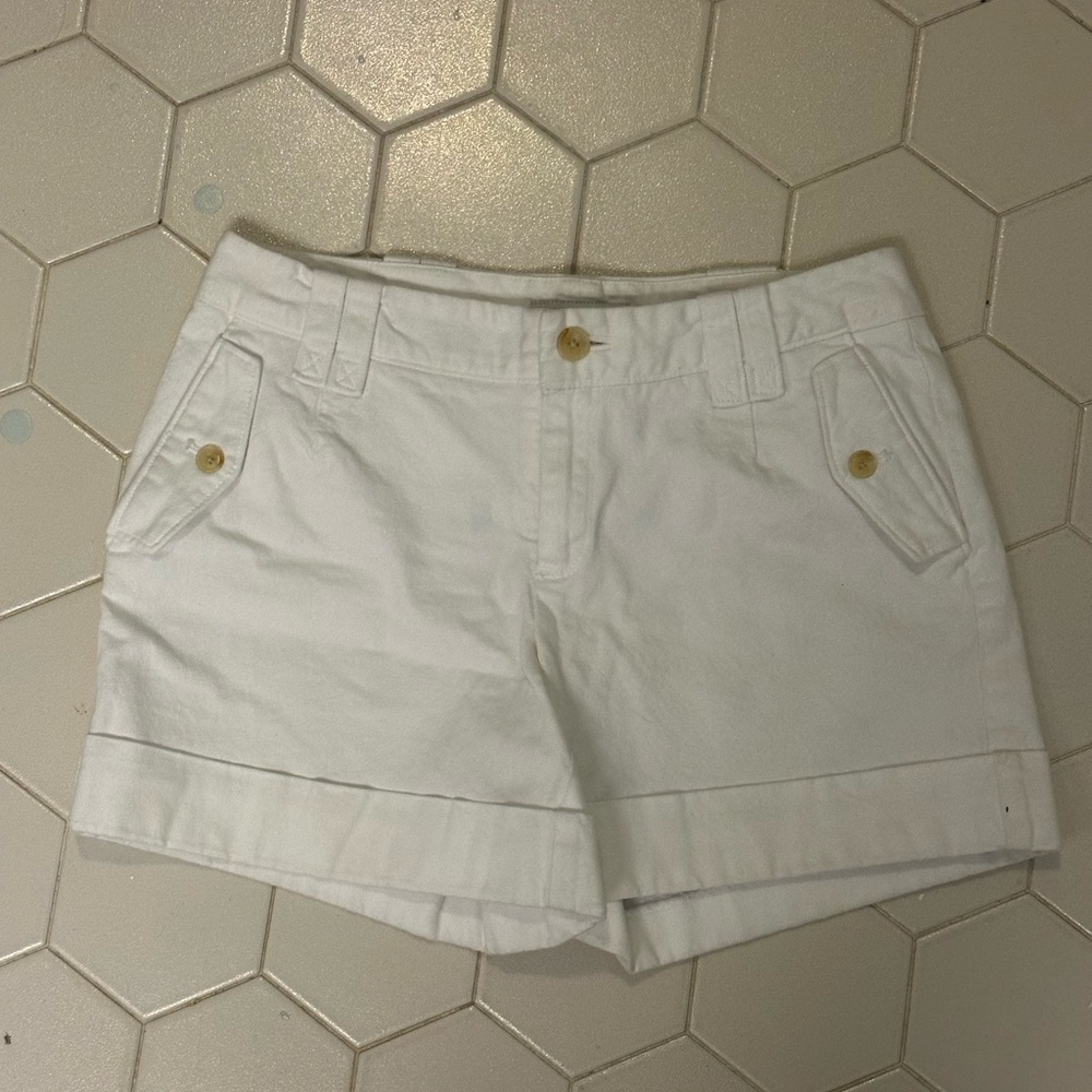 Banana Republic, size 4, Martin fit, white shorts